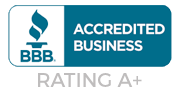 Better Business Bureau A+ rating